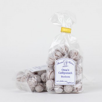 Oma´s Cafépunsch Bonbons, Bonbons mit Eierlikörgeschmack