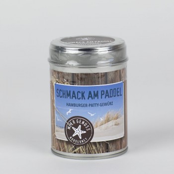 SCHMACK AM PADDEL, Hamburger Paddy Gewürz - von der Insel Norderney