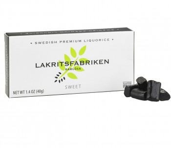 Premium Lakritz von Lakritzfabriken aus Schweden, glutenfree / glutenfrei, sweet