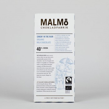 MALMÖ - 40 % - Vollmilch Schokolade, organic & fairtrade