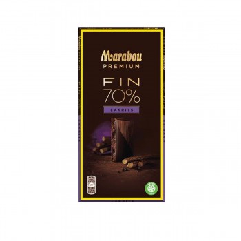 MHD 11-2018 / Marabou 70% Schokolade mit Lakritz, feinherb