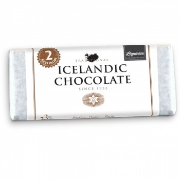 Icelandic Chocolate mit Rohlakritz & Meersalz (2 x 100 Gramm)
