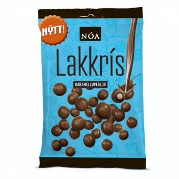 NÓA aus Island, Milchschokolade mit Karamell-Lakritzfüllung, Noi Sirius