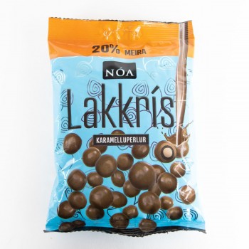 NÓA aus Island, Milchschokolade mit Karamell-Lakritzfüllung, Noi Sirius