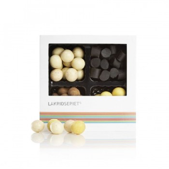 Lakritz-Geschenkschachtel aus Dänemark, 4fach sortiert