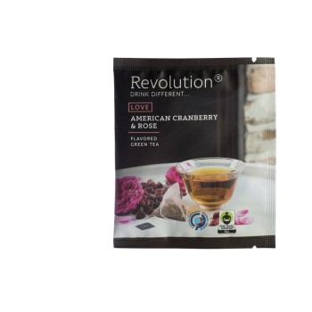Revolution Tee 20ct - American Cranberry & Rose - Fairtrade