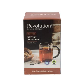 Revolution Tee 20ct - British Breakfast Tea - Fairtrade