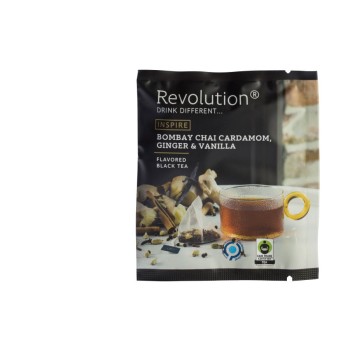 Revolution Tee 20ct - Bombay Chai Cardamom, Ginger & Vanilla - Fairtrade