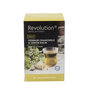 Revolution Tee 20ct - German Chamomile & Lemon Balm