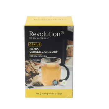 Revolution Tee 20ct - Hemp, Ginger & Chicory