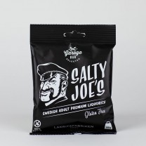MHD 02-2023 / Lakritsfabriken - Salty Joe`s Erwachsenenlakritz - glutenfrei -