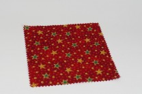 Hauben-/Deckchen für Marmeladengläser - weihnachtlich mit Stern