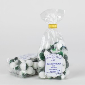 Euka-Menthol-Bonbons, zuckerfreie Bonbons