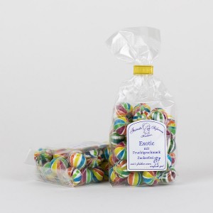 Exotic-Bonbons, zuckerfreie Bonbons