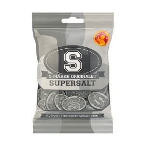Candy People S-Märke SUPERSALT, 80 Gramm Tüte