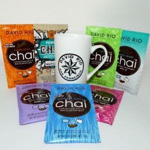 David Rio Chai Latte - Geschenkset thokika (7 Sachets + Becher)