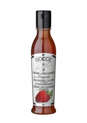 Balsamicocreme mit Erdbeere aromatisiert, alla Fragola