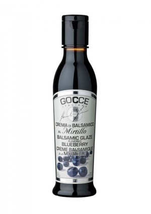 Balsamicocreme mit Heidelbeere aromatisiert, al Mirtillo