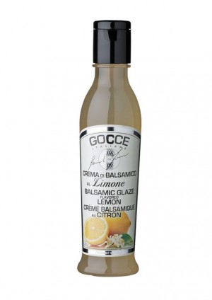 Balsamicocreme mit Zitrone aromatisiert, al Limone