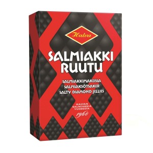 Salmiakki Ruutu, Halva Salmiak-Rauten, 240 Gramm