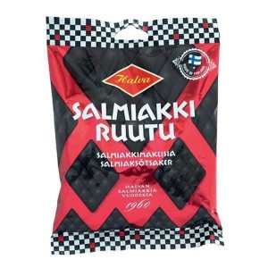 MHD 03-2024 / Salmiakrauten, Halva Salmiakki Ruutu, 170 Gramm