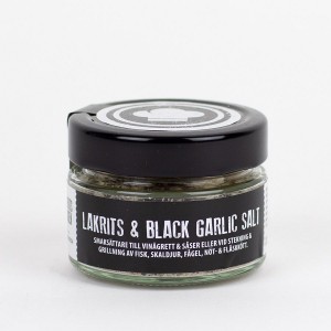 Salz mit Lakritz und schwarzem Knoblauch, Lakritzfabriken