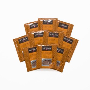 MHD 02-2023 / MONBANA-Trinkschokolade - Sorte Orange - 10er Set
