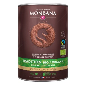 MONBANA Trinkschokolade Tradition - BIO & Fairtraide