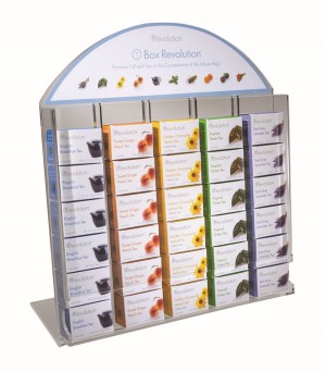 Revolution Tea "Display" - Aufsteller aus Acryl