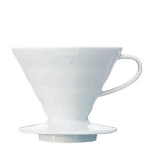 HARIO V60 Dripper, Keramik weiß, VDC-02W