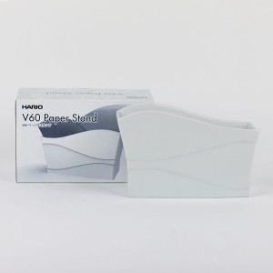 HARIO V60 Paper Stand White Ceramic (01&02 size), VPS-100W