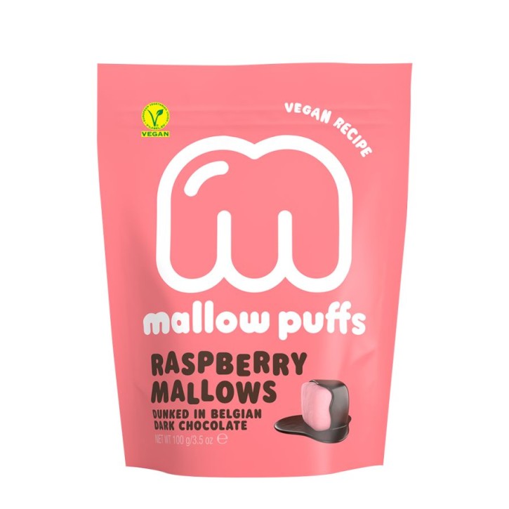 Marshmallows - Vegan Mallow Bag Raspberry
