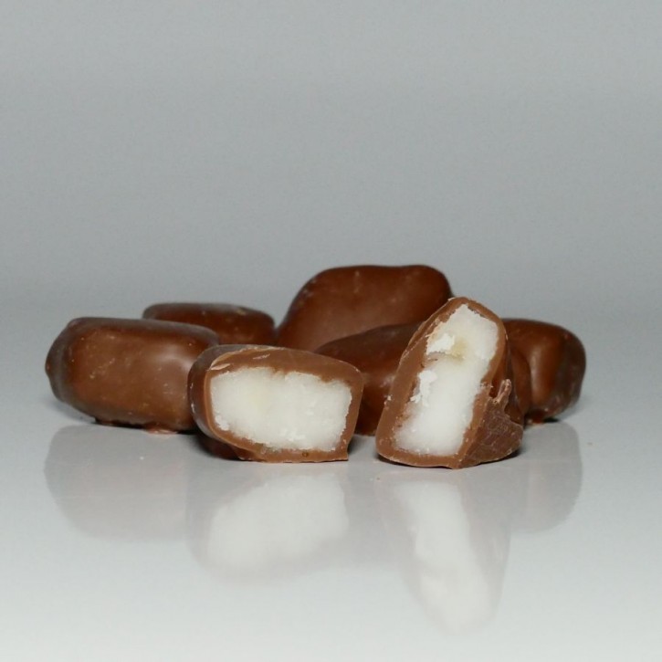 Salzinger Salmiak EXTRA, soft, in Vollmilchschokolade, 150 Gramm