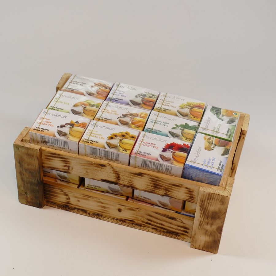 Revolution Tee - wooden box II of tea by thokika